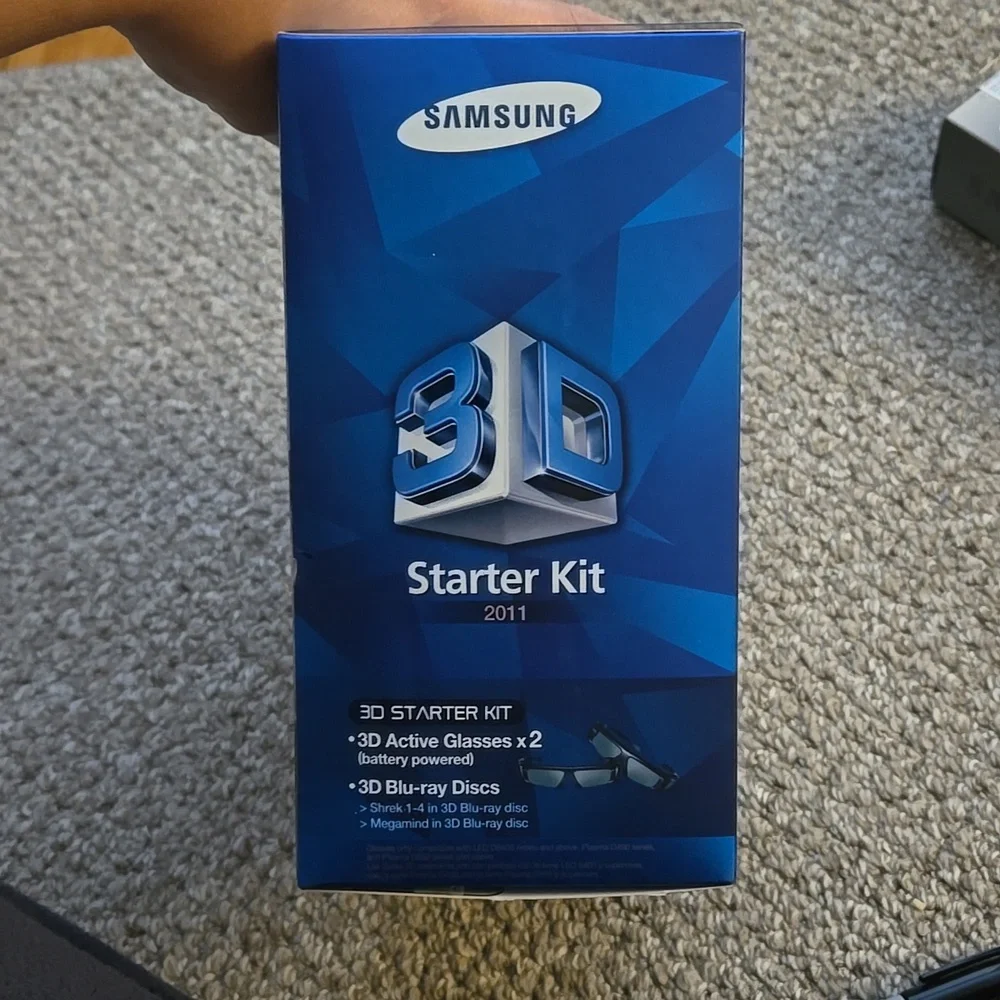 Brand new Samsung 3D starter kit